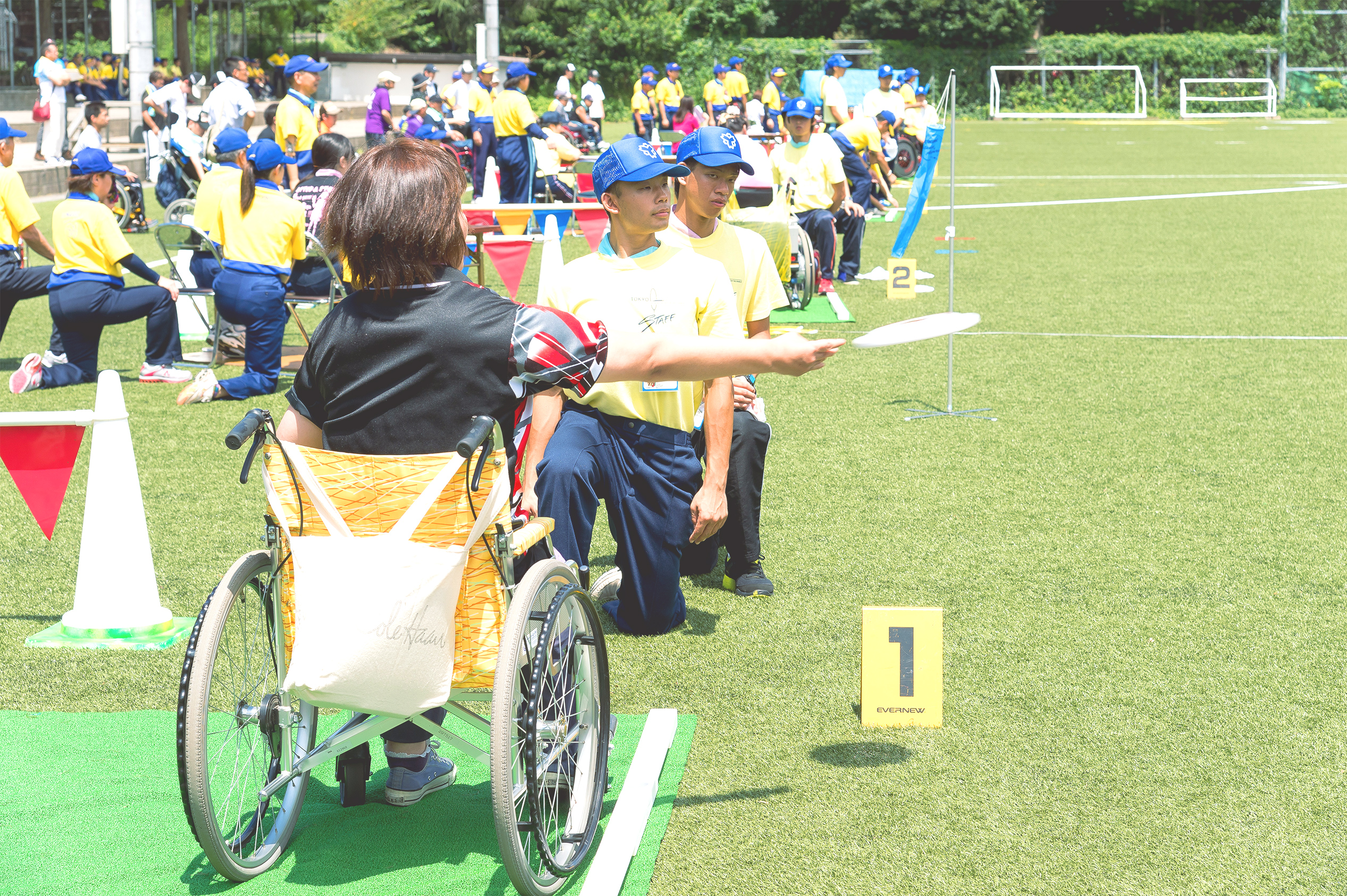 競技について | 特定非営利活動法人 日本障害者フライングディスク連盟